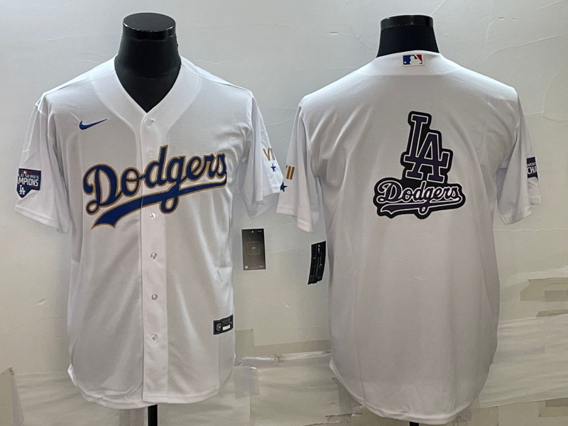 Men's Los Angeles Dodgers White Authentic Jersey